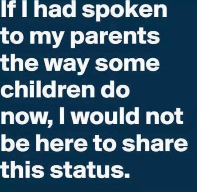 I was spoken to