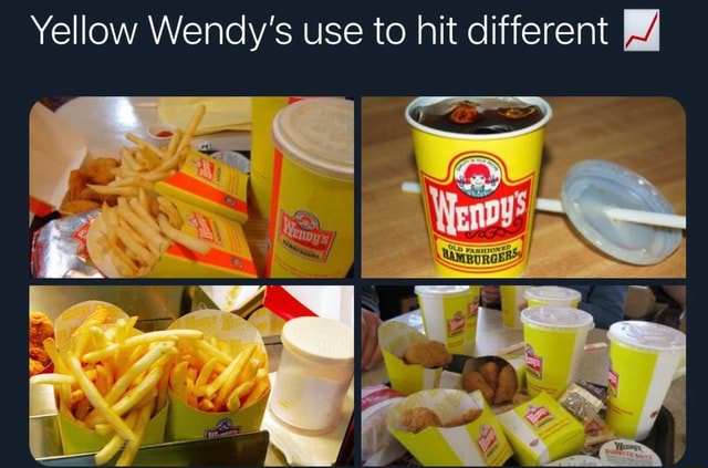 Yellow wendy's deals