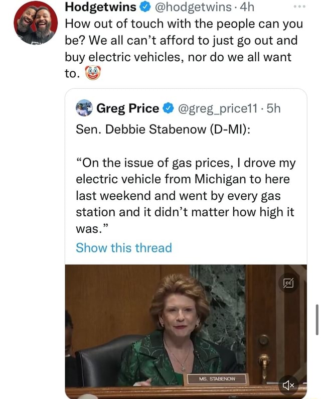 Hodgetwins hodgetwins How out of touch with the people can you be