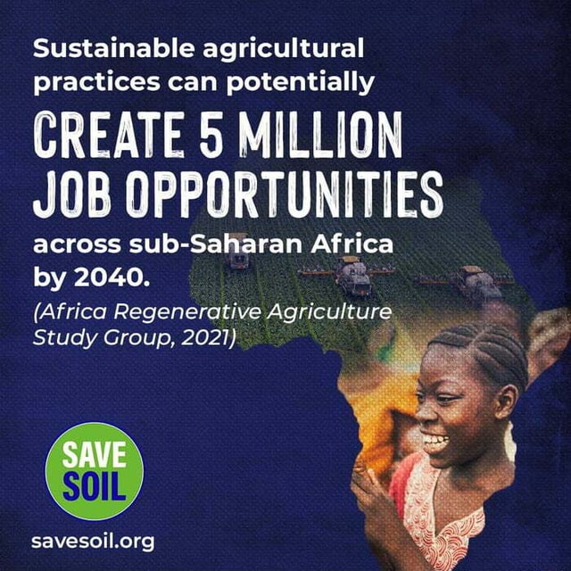 Sustainable agricultural practices can potentially CREATE 5 MILLION JOB ...