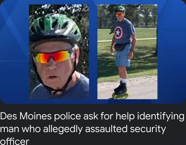Th Des Moines police ask for help identifying man who allegedly ...