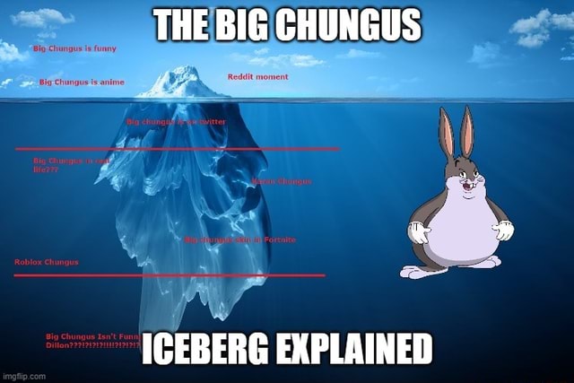 The Big Chungus Iceberg Explained - big chungus roblox song id