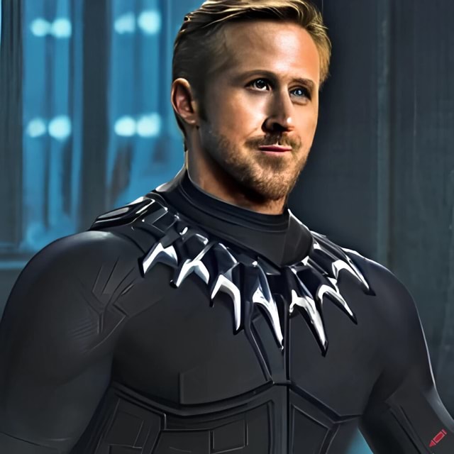 Ryan gosling as the black panther iFunny