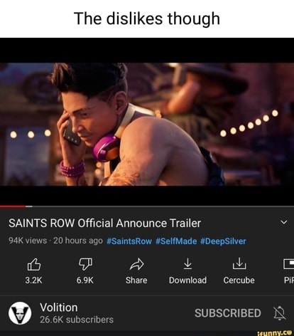 SAINTS ROW Official Announce Trailer 