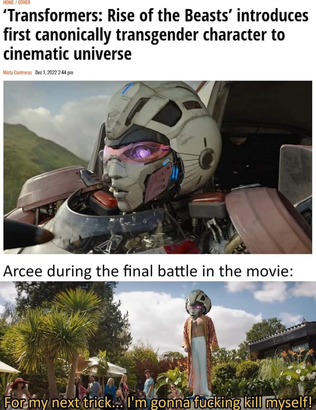 'Transformers Rise of the Beasts' introduces first canonically