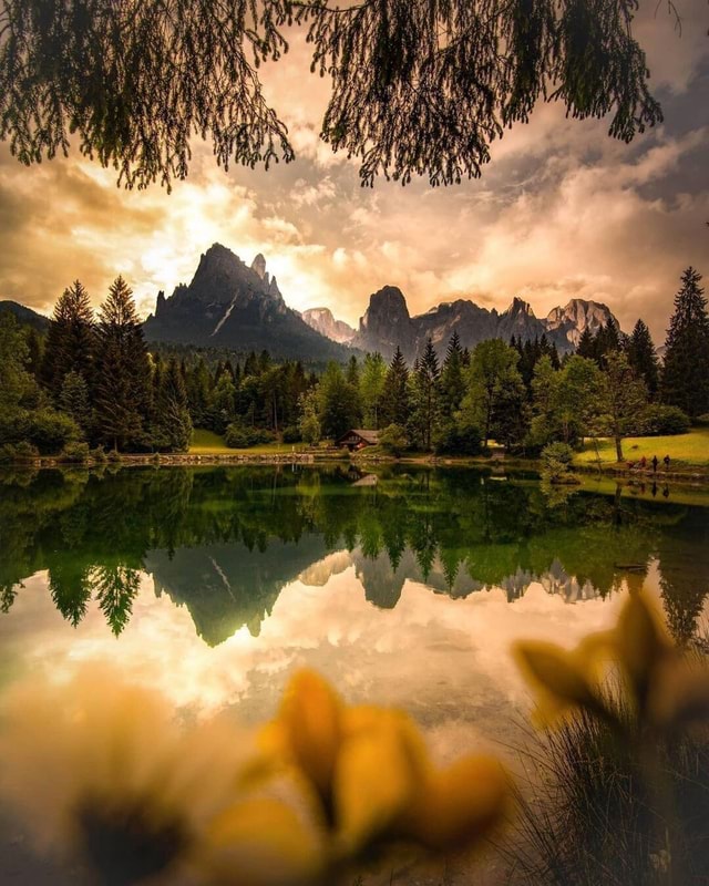 La casa delle muse Conoscete il Lago Welsperg piccolo specchio dacqua ...