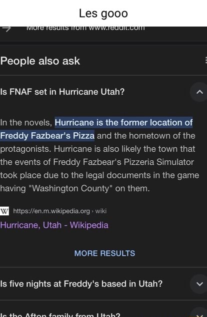 Freddy Fazbear, Fnafapedia Wikia