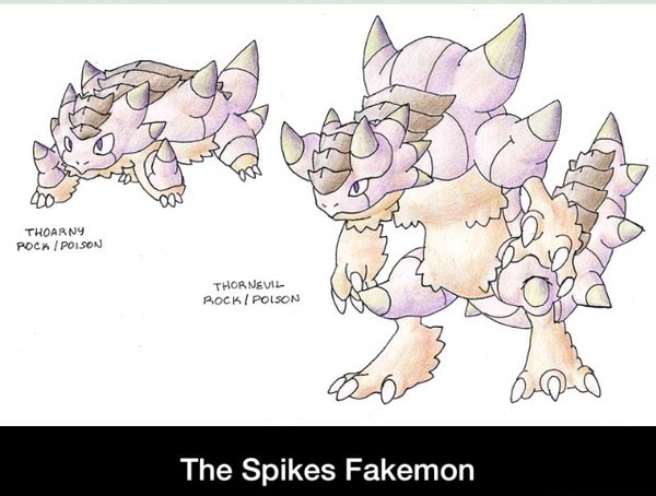 The Spikes Fakemon - The Spikes Fakemon - )