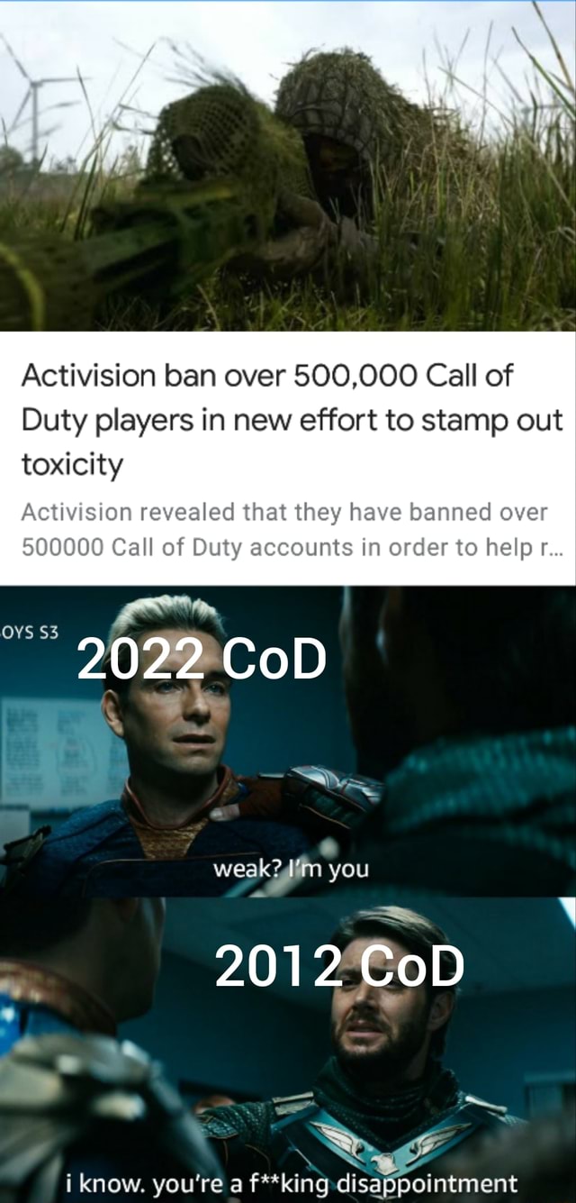 Activision Ban Over 500,000 Call Of Duty Players In New Effort To Stamp ...