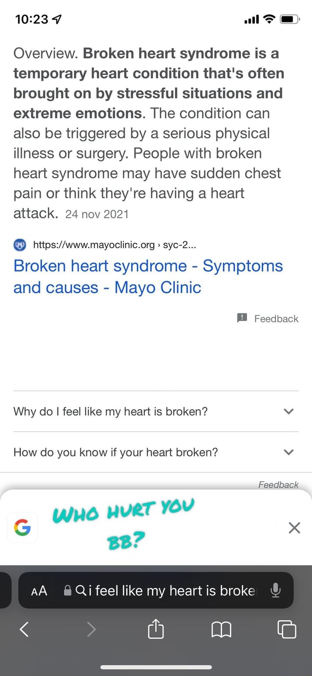 7 Overview Broken Heart Syndrome Is A Temporary Heart Condition Thats Often Brought On By