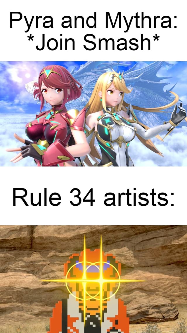 Pyra And Mythra Join Smash Ty Ye Fr Rule 34 Artists Ifunny 8024