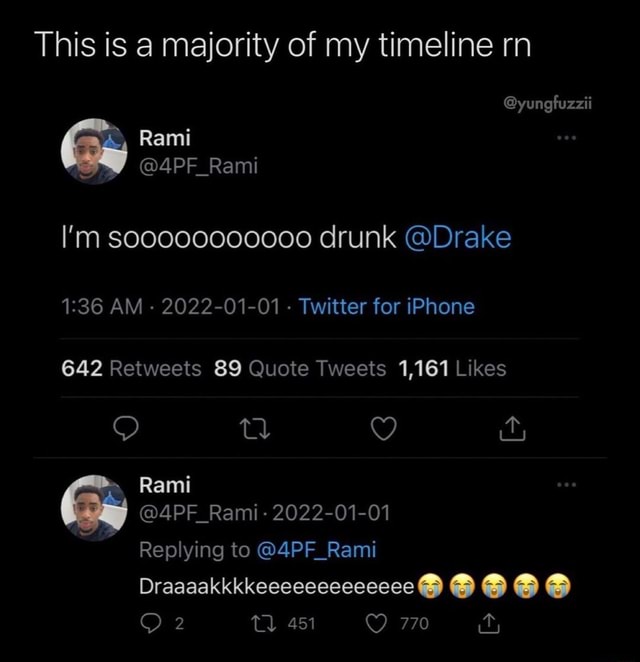 This is a majority of my timeline rn Rami @4PF_Rami I'M SOOOD0D000000 ...