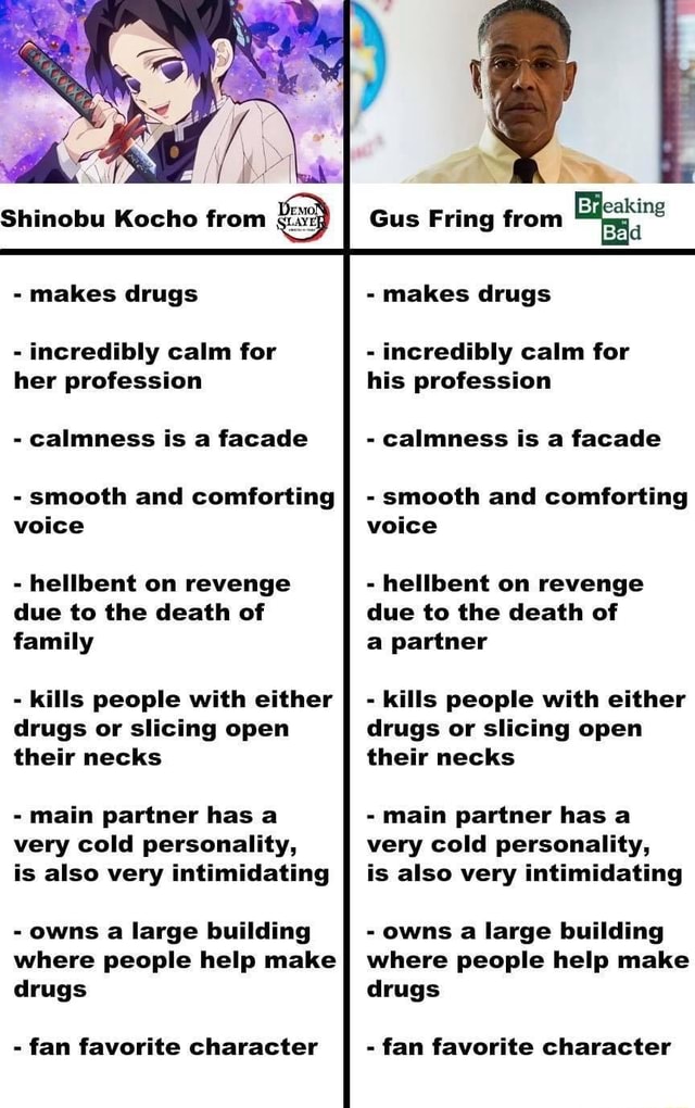 Shinobu Kocho from makes drugs incredibly calm for her profession ...