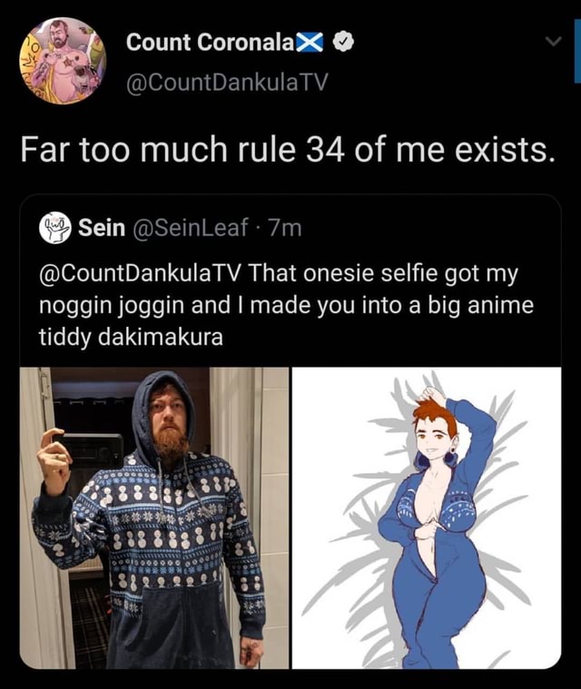 Far Too Much Rule Of Me Exists Countdankulatv That Onesie Selfie