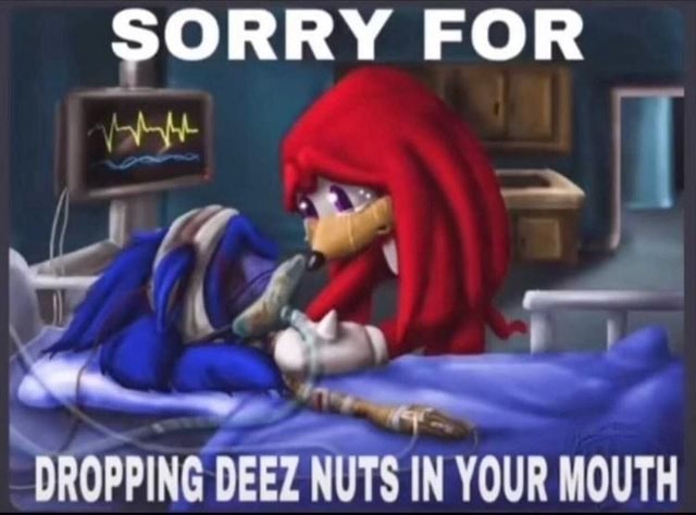 Sorry For Dropping Deez Nuts In Your Mouth Ifunny
