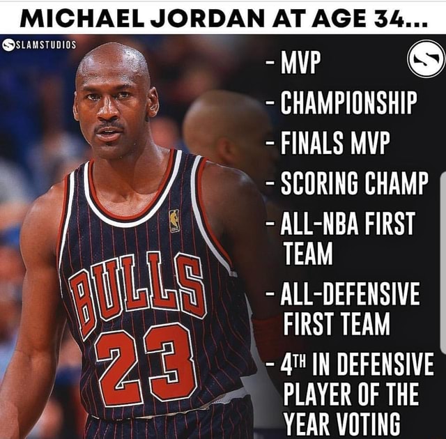 michael jordan 34 years old