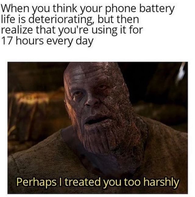 Perhaps I Treated You Too Harshly