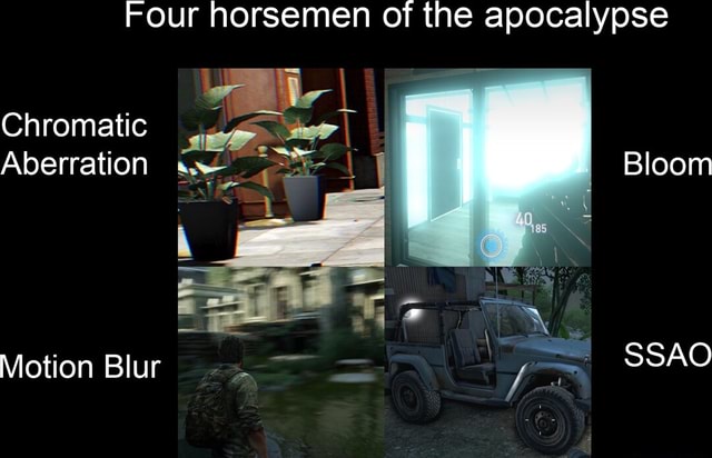 Motion Blur vs Chromatic Aberration - Imagem Oficial