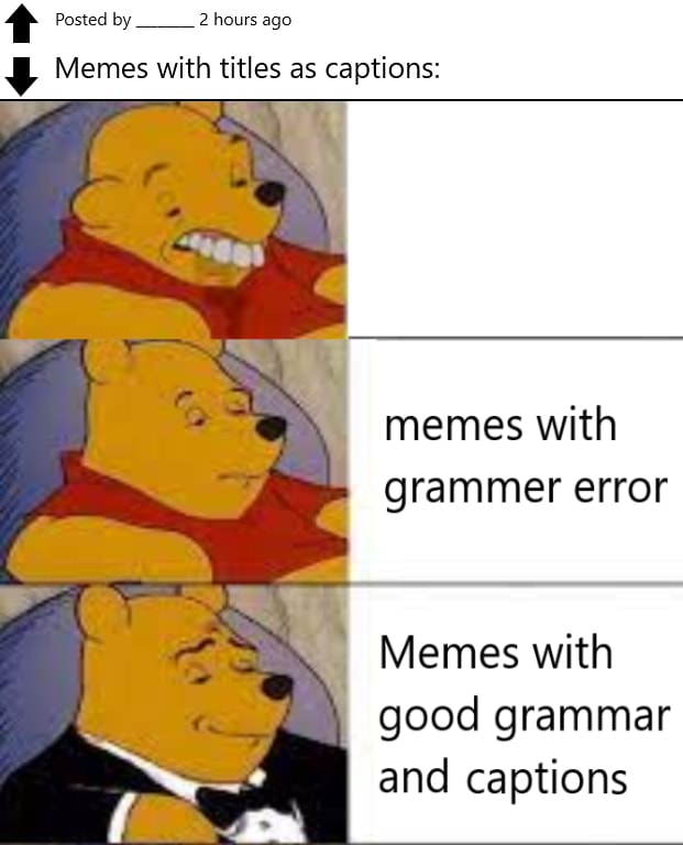 Posted by 2 hours ago Memes with titles as captions: SS memes with ...