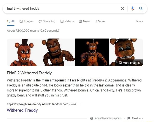 Five night at Freddy 2, Wiki