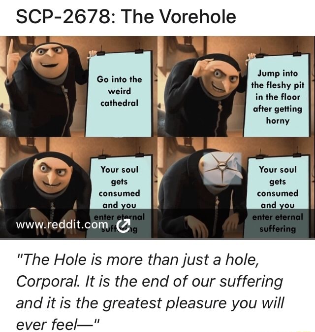 Scp 2678 The Vorehole The Hole Is More Than Just A Hole Corporal