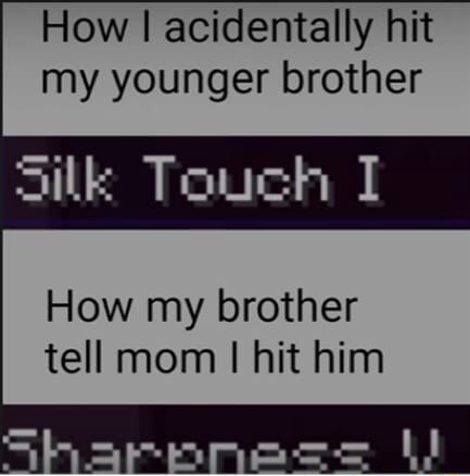 How I acidentally hit my younger brother How my brother tell mom I hit ...