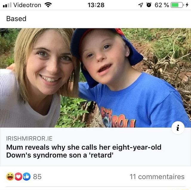 IRISHMIRROR.IE Mum reveals why she calls her eightyearold Down's