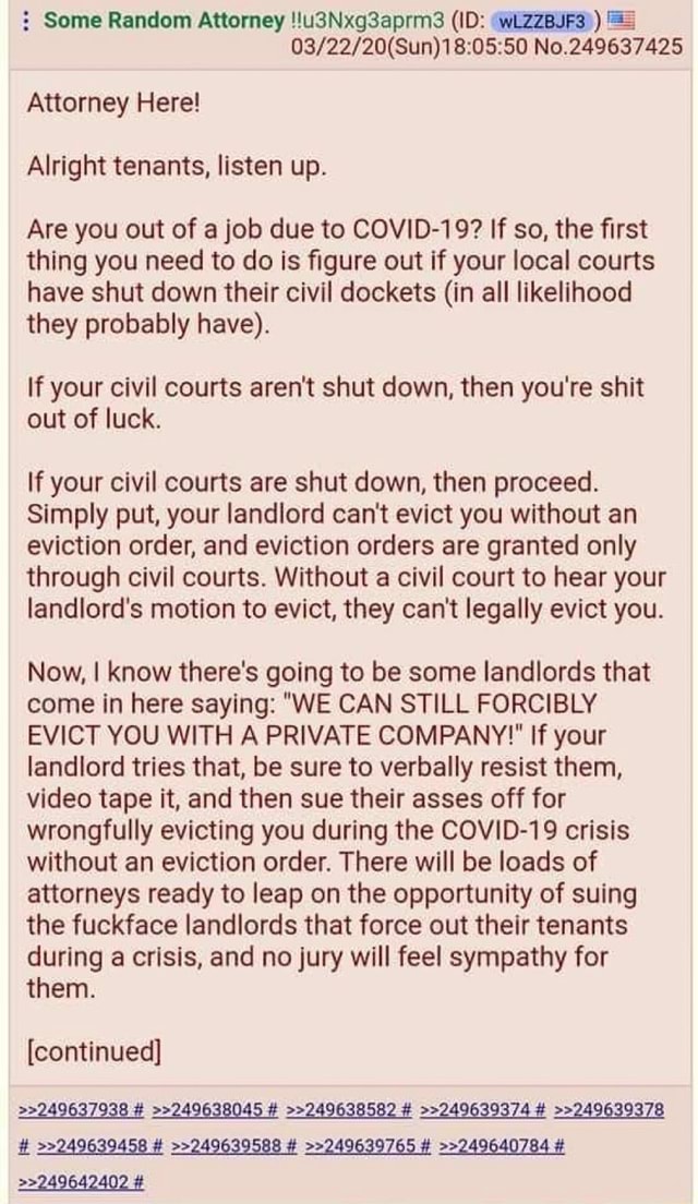 Some Random Attorney !!uU3Nxg3aprm3 (ID (WEZZBUFS)) == 03/22/20(Sun)18