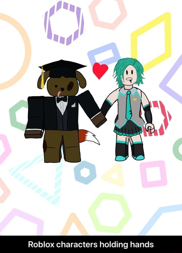 Roblox characters holding hands - Roblox characters holding hands - iFunny