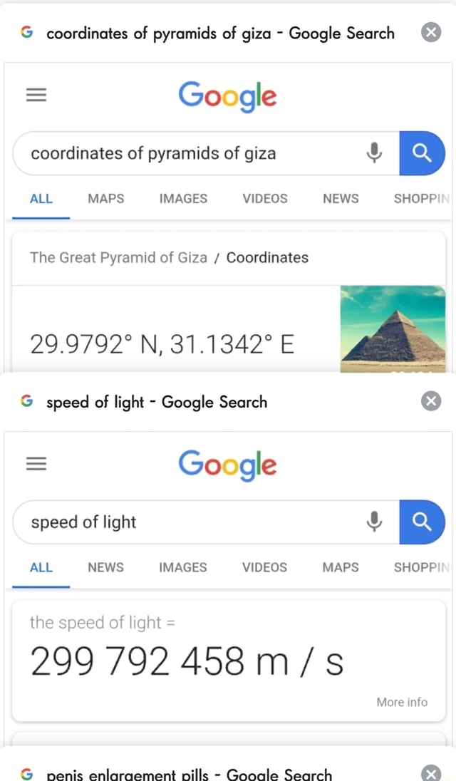 G Coordinates Of Pyramids Of Giza Google Search E Coordinates Of Pyramids Of Giza B The Great Pyramid Of Giza Coordinates 29 9792º N 31 1342º E G Speed Of Light