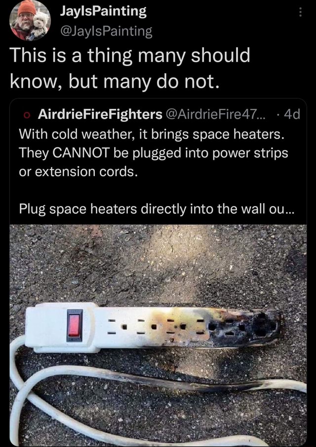 This is a thing many should know, but many do not. AirdrieFireFighters AirdrieFire47... With