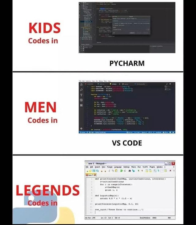 KIDS Codes in PYCHARM MEN Codes in LEGENDS CODE dag Codes in - )