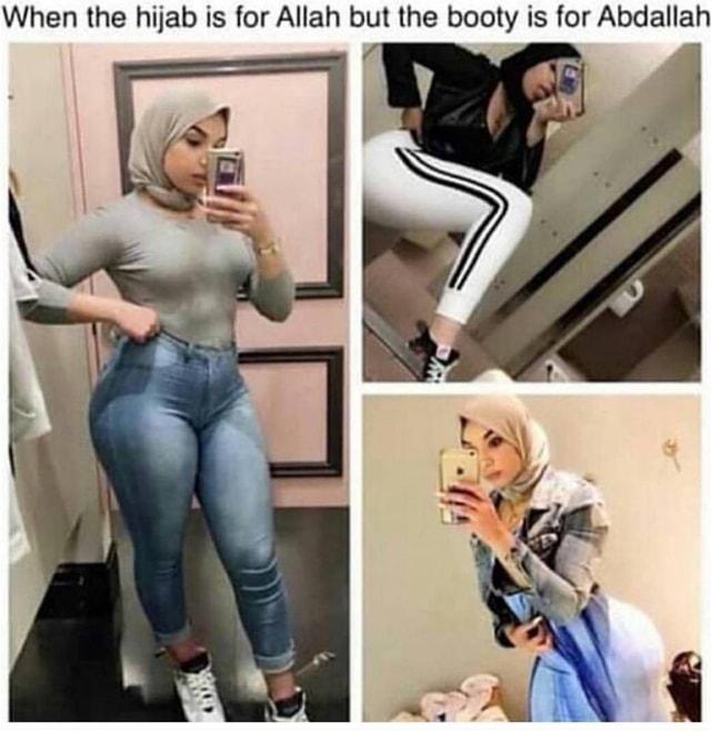 Hijab big ass