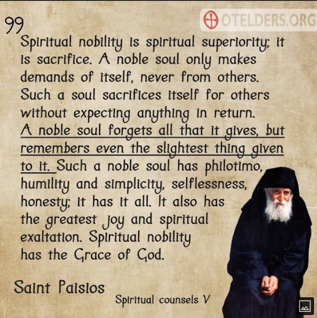 99 Spiritual nobility is spiritual superiority; It is sacrifice. A ...