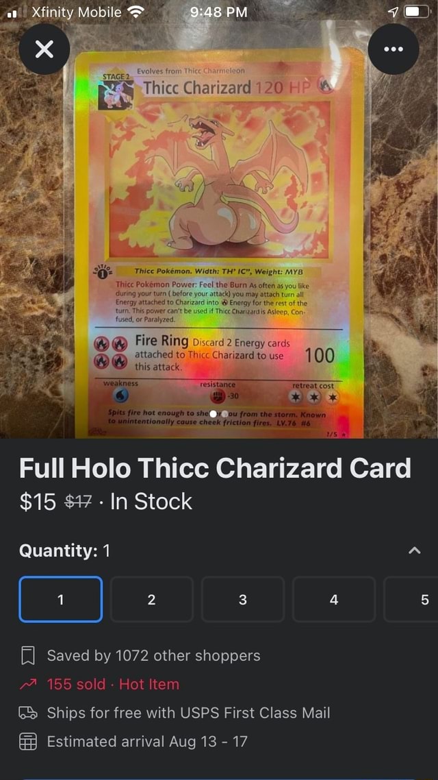 Xfinity Mobile PM we sTaga, 'volves imcleon Thicc Charizard 1201 