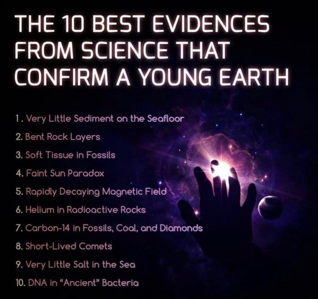 The 10 Best Evidences From Science That Confirm A Young Earth 1 Very Little Sediment On The 5845