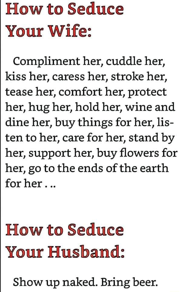 How To Seduce Your Wife Compliment Her Cuddle Her Kiss Her Caress