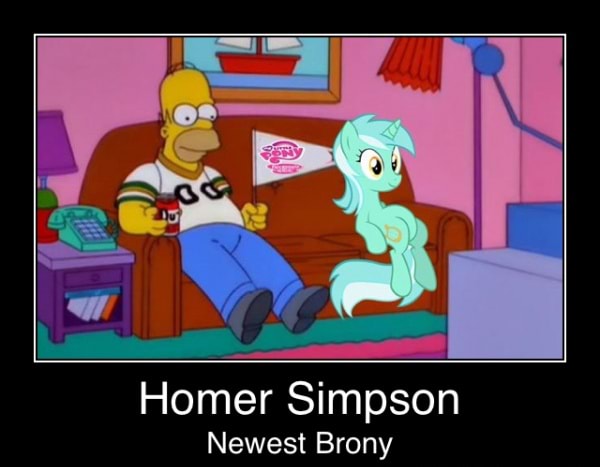 Homer Simpson Newest Brony Homer Simpson Newest Brony