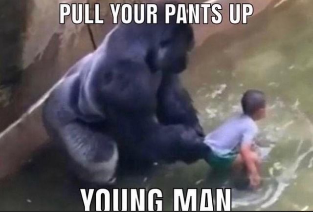 PULL YOUR PANTS UP VOUNG MON - iFunny Brazil