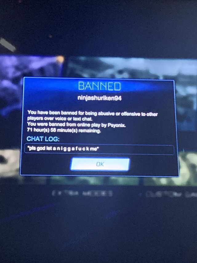 Ninjashuriken94 You Have Been Banned For Being Abusive Or Offensive To 