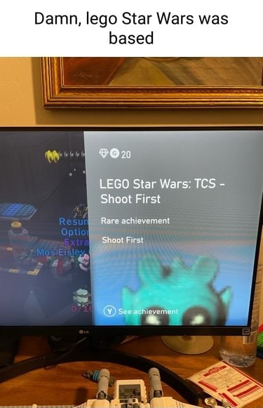 lego star wars tcs shoot first