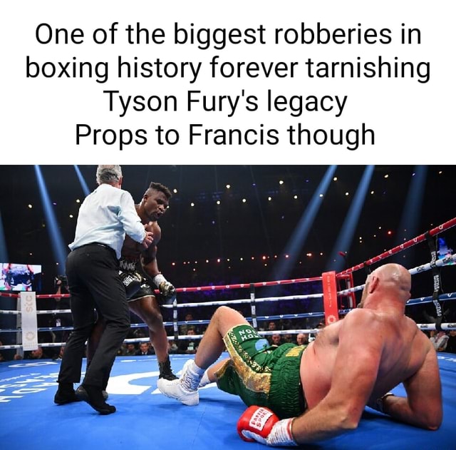 One of the biggest robberies in boxing history forever tarnishing Tyson