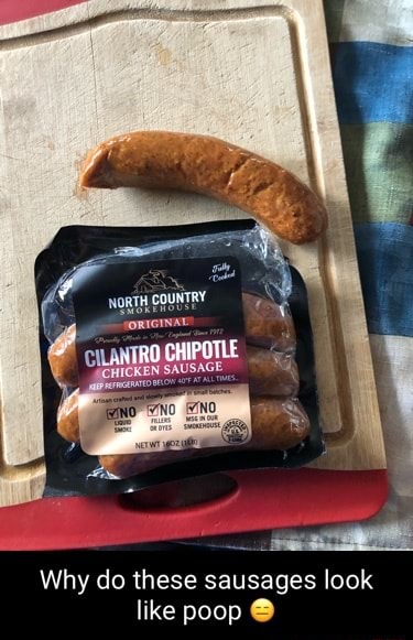 Why do these sausages look like poop - iFunny