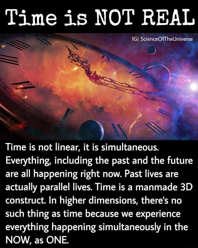 Time is Not Real - Time is NOT REAL IGI ScienceOfT heUniverse Time is ...