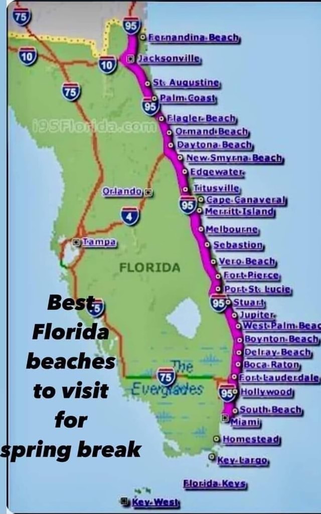 Best; Florida beaches to visit for pring break - America’s best pics ...