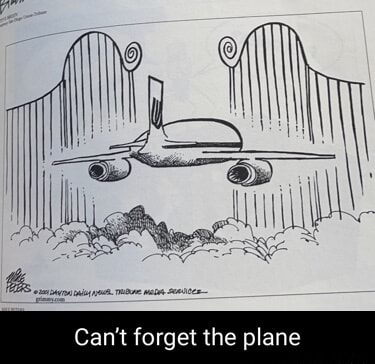 Can't forget the plane - iFunny