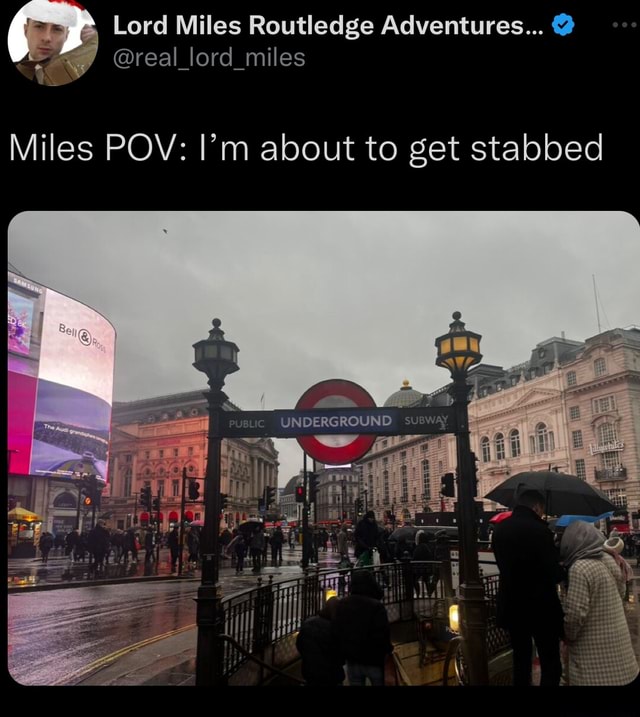Lord Miles Routledge Adventures... @ @real lord miles Miles POV: I'm ...