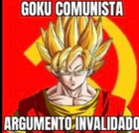 GOKU COMUNISTA ARGUMENTO INVACIDADO IFunny