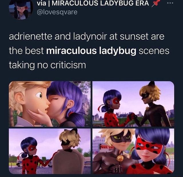 Ladynoir - carrying on lap  Miraculous ladybug movie, Miraculous ladybug  anime, Miraculous ladybug comic