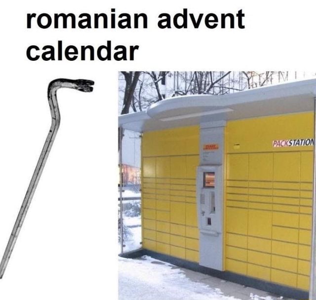 Romanian advent calendar iFunny